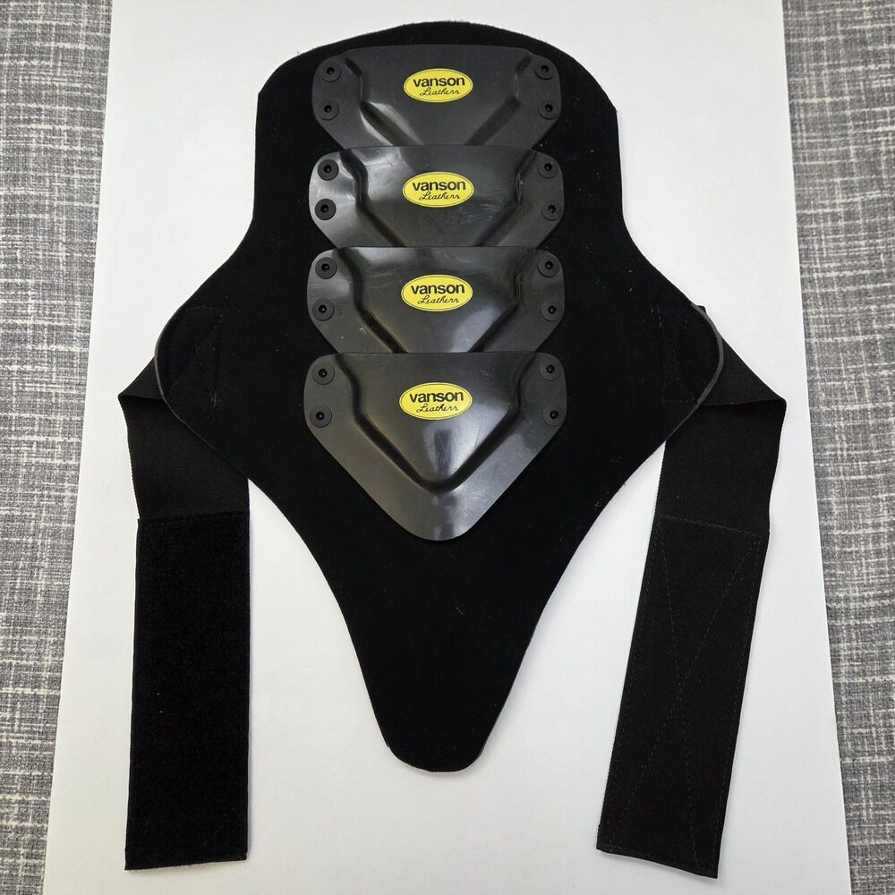 Vanson Articulated 4 Scale Motorcycle Backpad Spine Protector